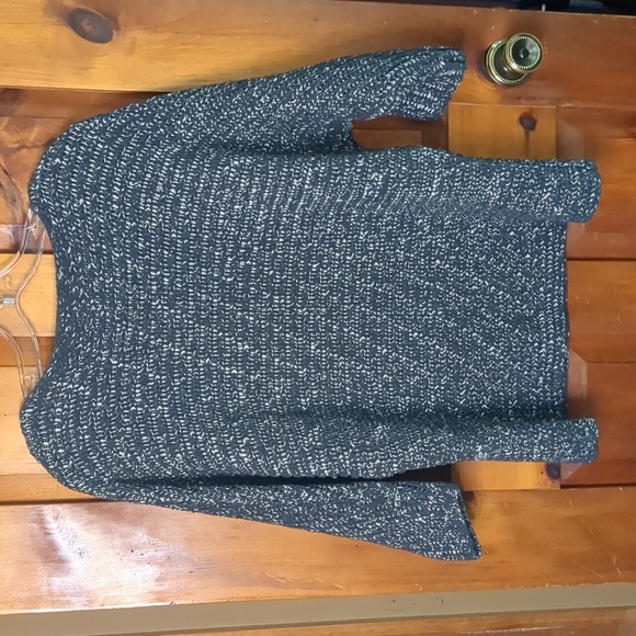 JONES NEW YORK*  batwing gray sweater soft and comfortable 3/4 sleeve - Picture 5 of 7